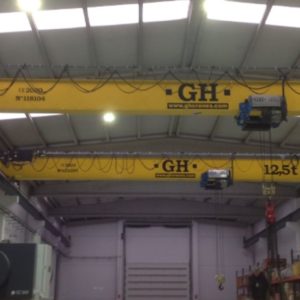 Maquinaria ampliación de fábrica