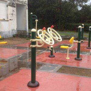 Construción de parques biosaudables