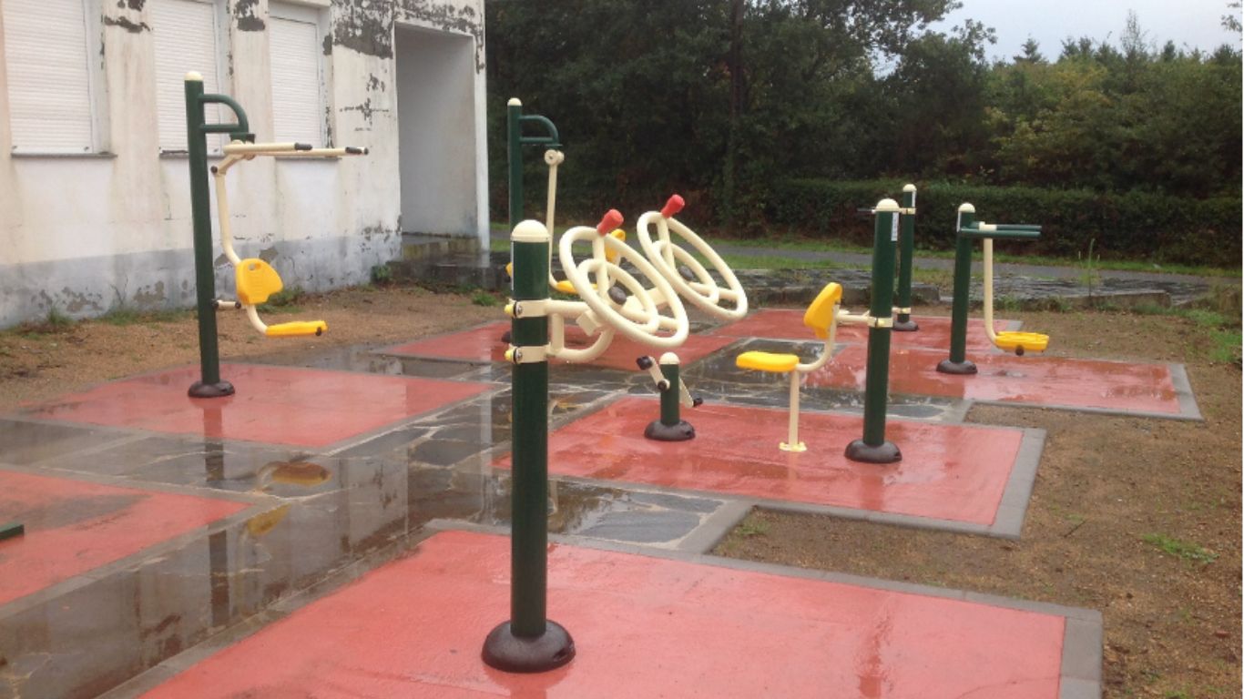 Construción de parques biosaudables