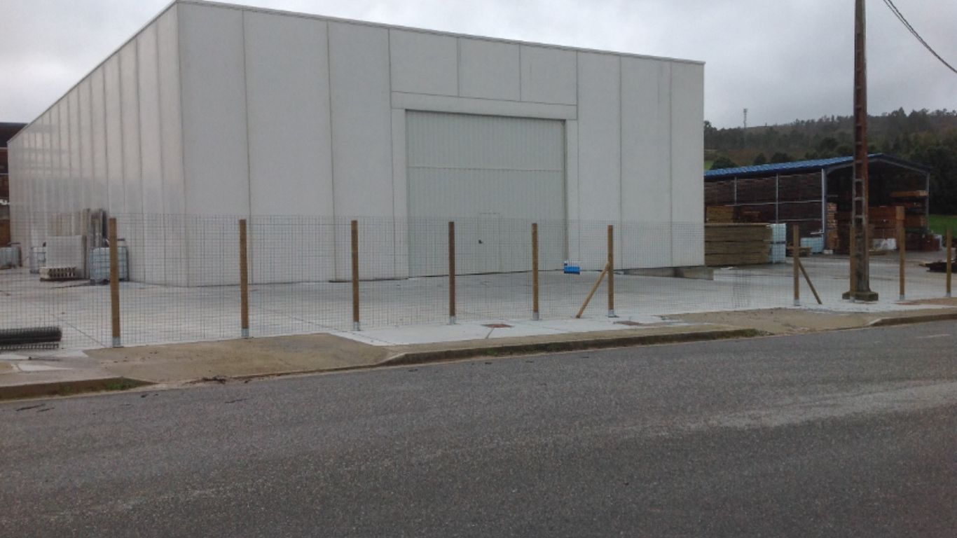 Construcción de nave para almacén