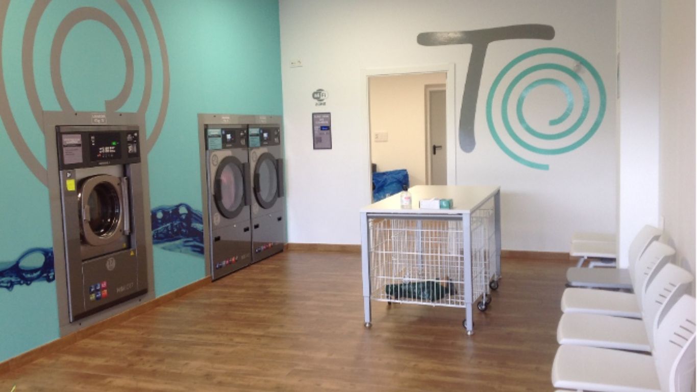 Local para actividad de autoservicio de lavandería