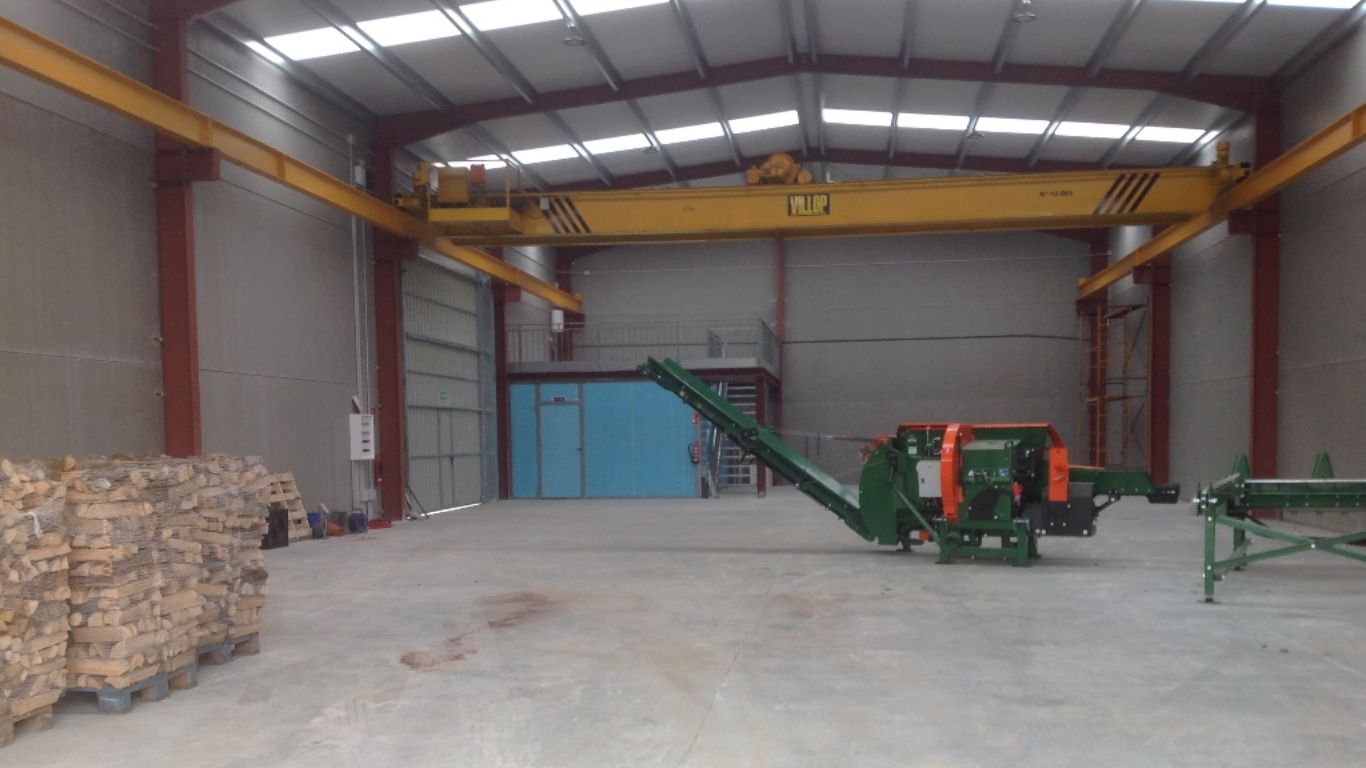 Transformación de productos maderables en leñas