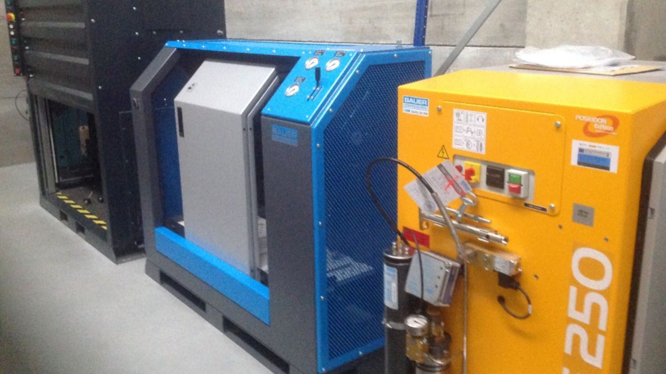 Centro de inspección periódica botellas aire respirable