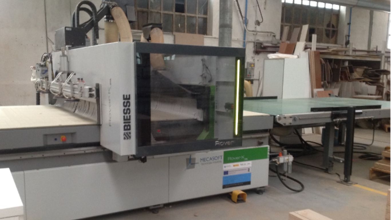 Mecanización de línea de producción de fábrica de mobles